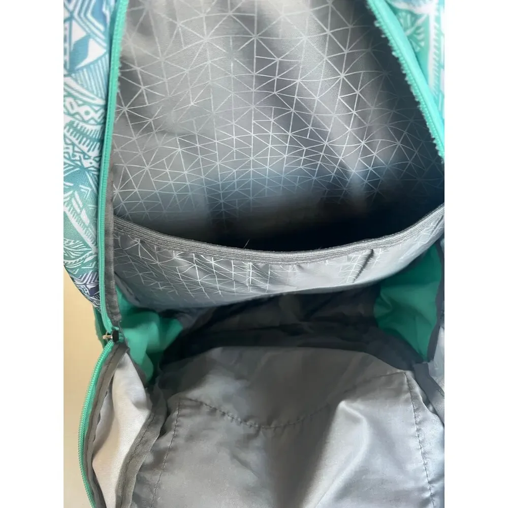 High Sierra Backpack in Aqua Blue Green Purple Hiking School Travel Laptop Gym‎